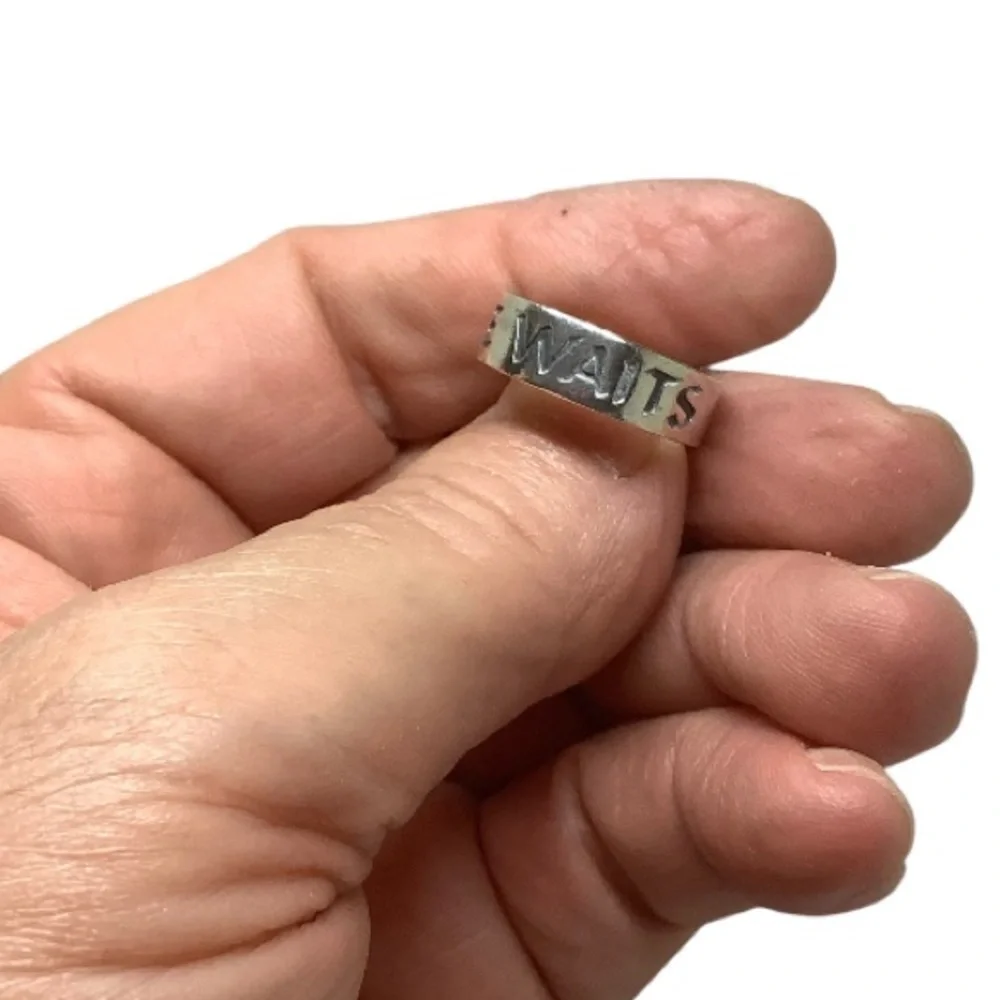 James Avery Engraved Sterling Silver 'True' Ring